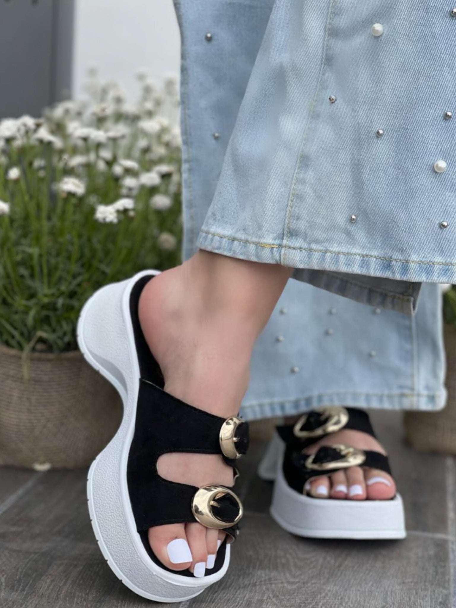 Sandalias Huaraches de Plataforma Modelo Lucero