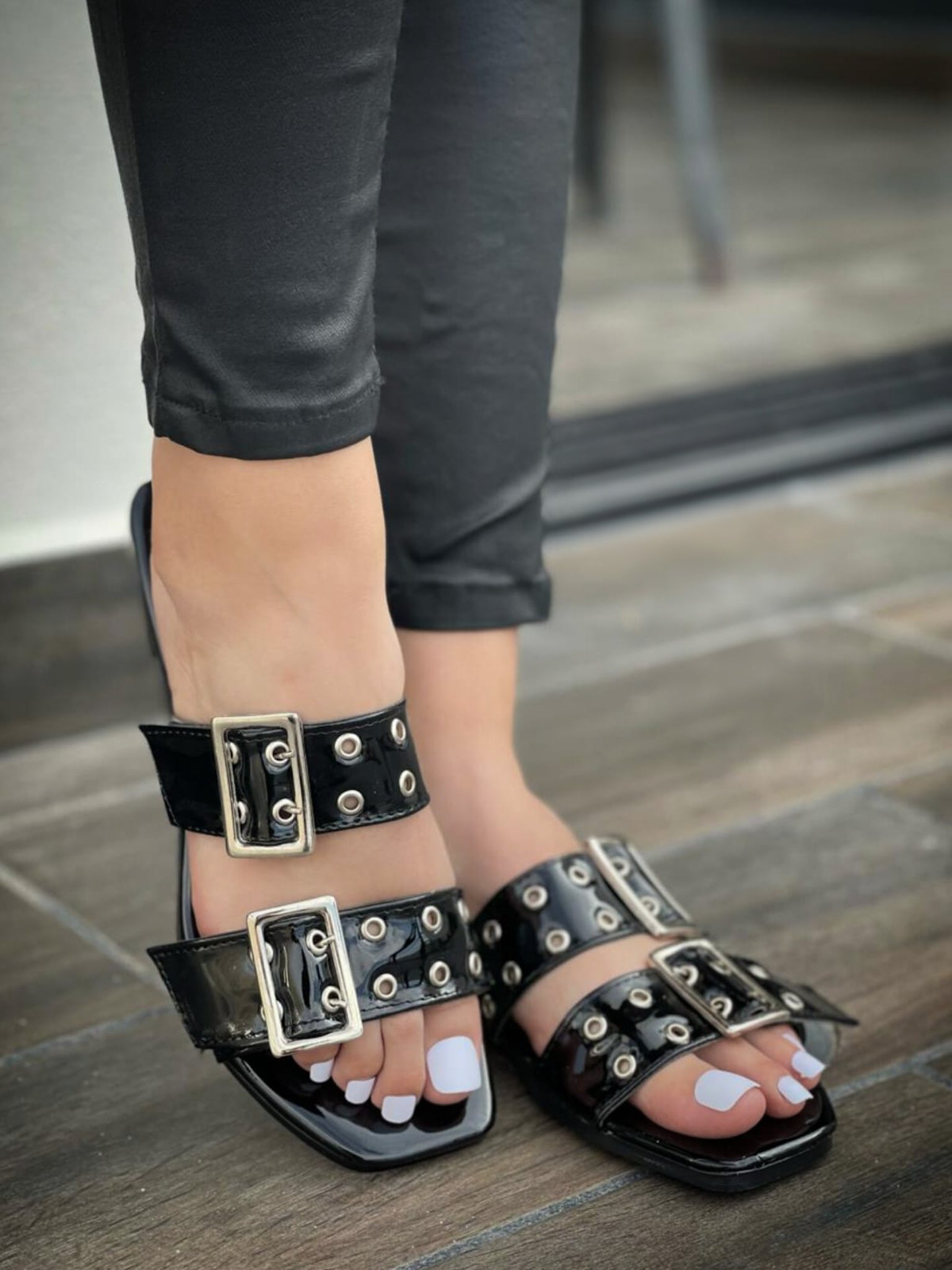Sandalias Huarache con Hebillas Modelo Itzel
