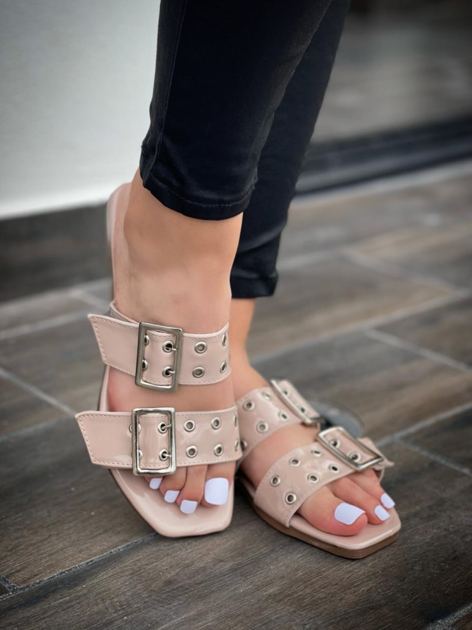 Sandalias Huarache con Hebillas Modelo Itzel