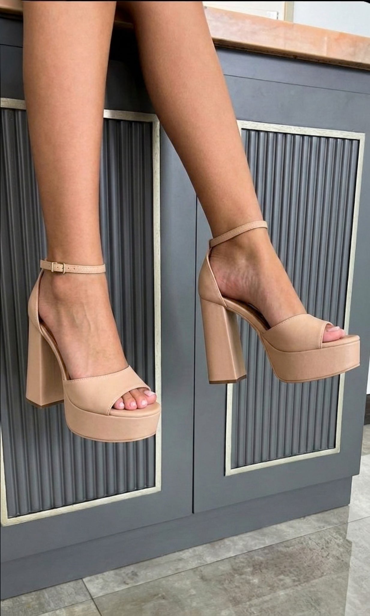 Tacones de Plataforma Modelo Oslo