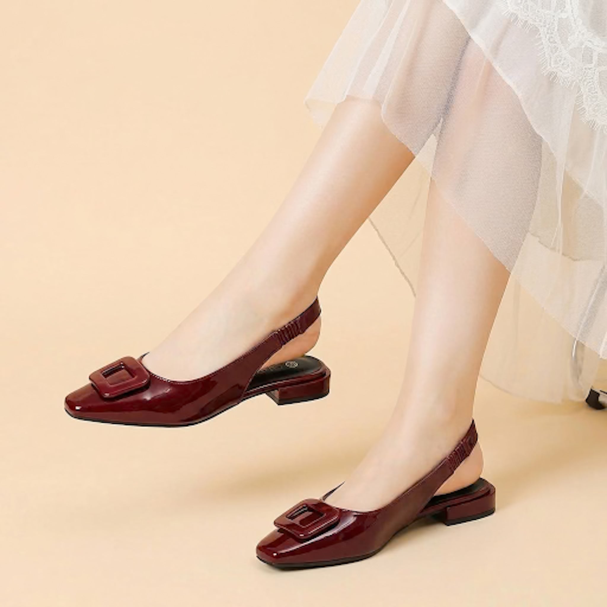 Zapatillas Tacon Bajo Modelo Dublin