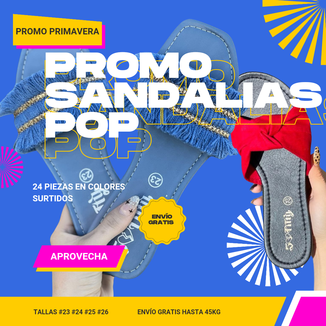 Promocion Modelo POP (24 Pares + Envío Gratis en todo tu pedido)