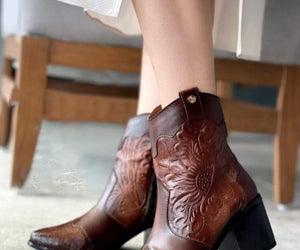 Botines Modelo Flower
