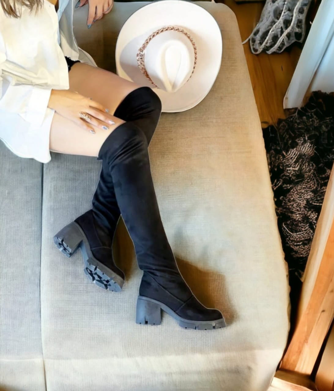 Botas Botines Maxibotas Modelo High