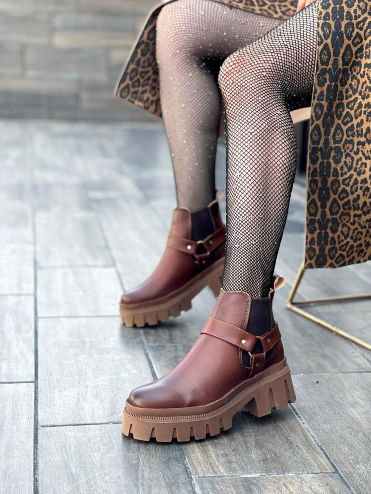 Botines Tipo Chelsea Modelo Valentina