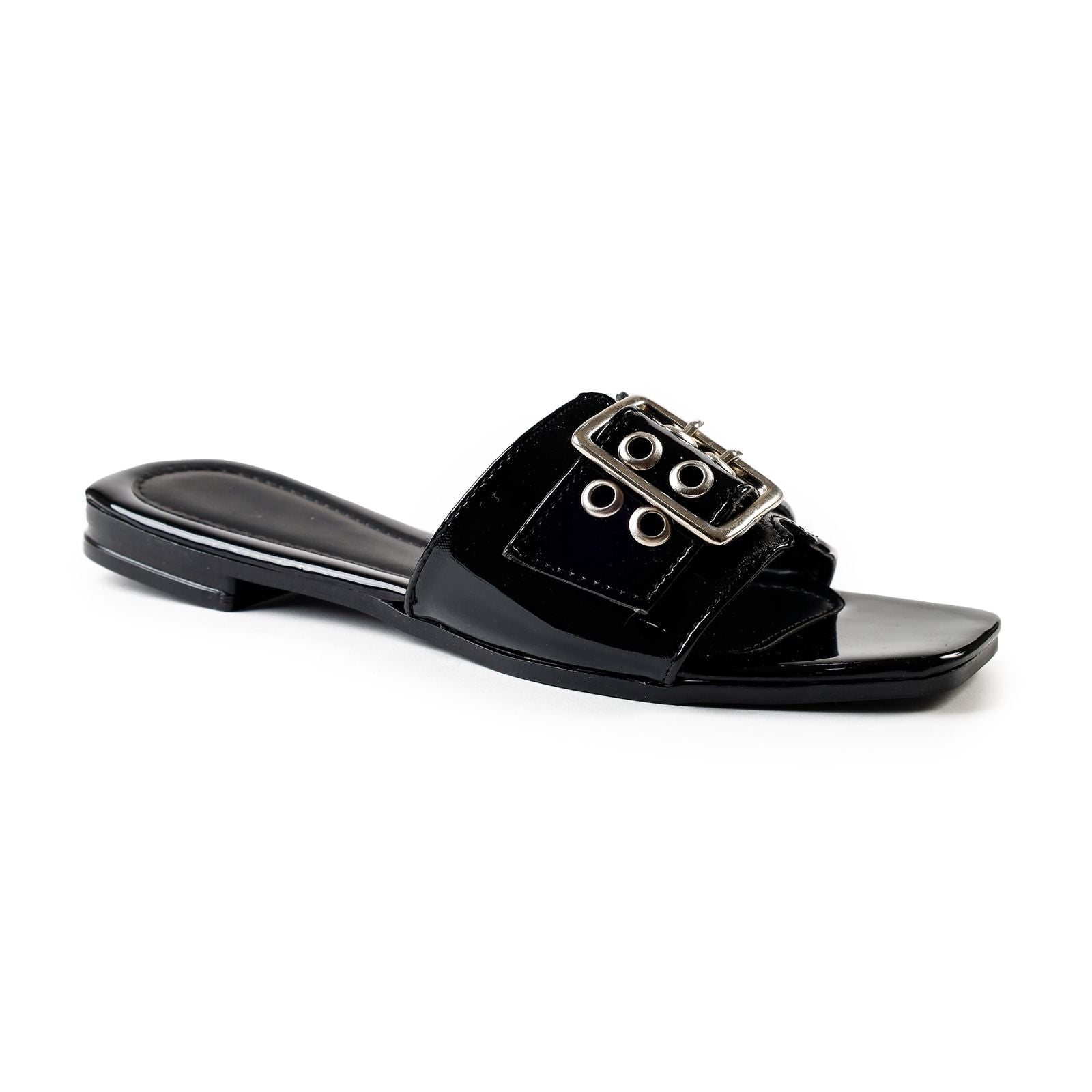 Sandalias Con Hebilla Modelo Kors